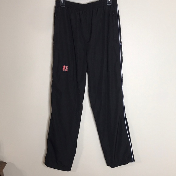 Vintage Kobe 93 mens athletic sports sweatpants with zippers size small - Picture 1 of 12